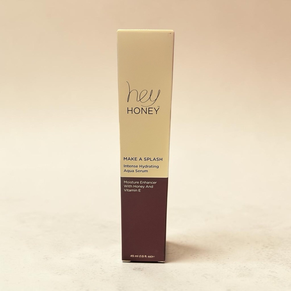 NIB Hey Honey Make a Splash Intense Hydrating Aqua Serum 1.5 oz Full Size